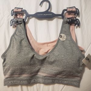 Women's Lucky Brand 2-pk Sports Bra Size S